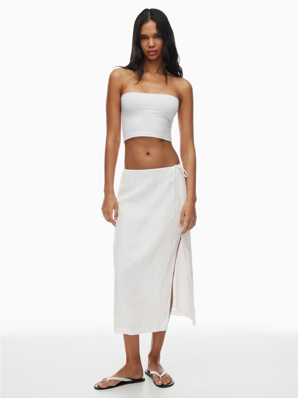 Aritzia Elixir Linen skirt